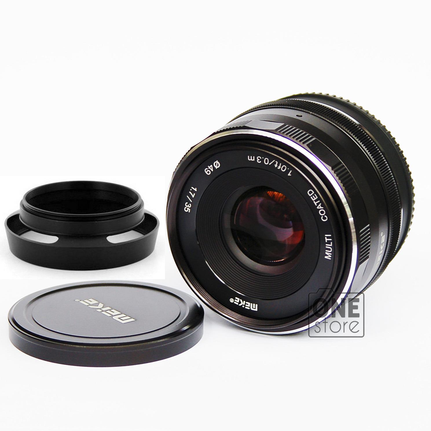 Ống kính Meike 35mm F1.7 cho máy ảnh Fuji lấy nét thủ công