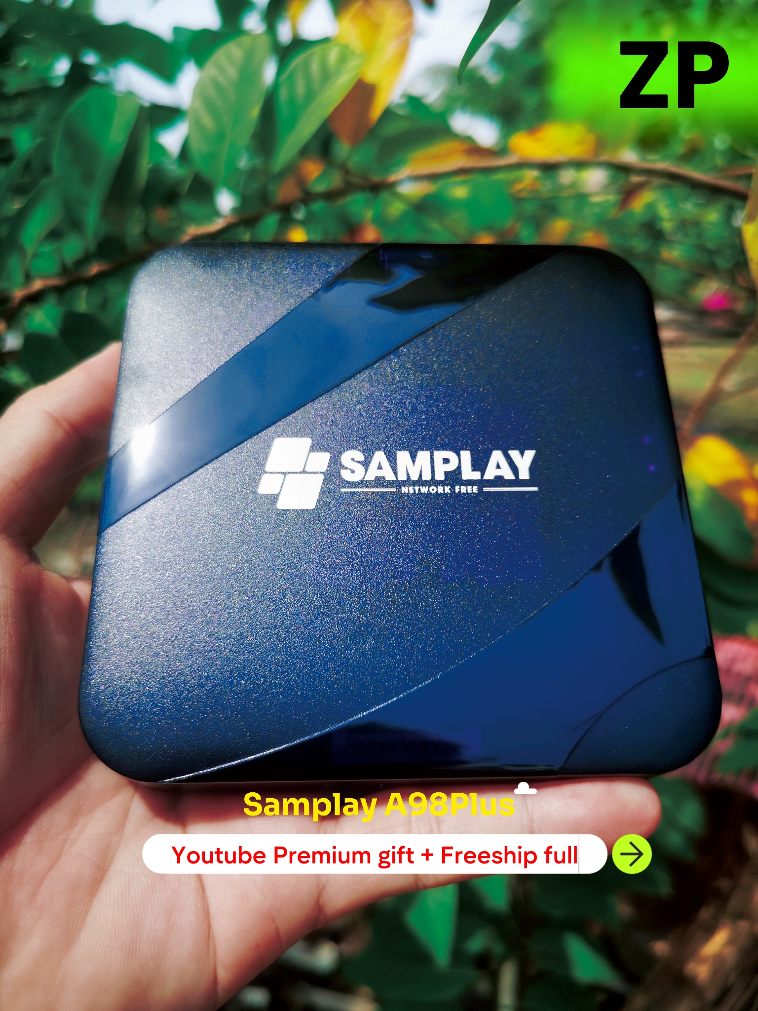 Tivi Box giọng nói chính hãng GG Samplay A98Plus 2024, TV Box giọng nói, NETFLIX, Free xem truyền hình bóng đá ca nhạc youtube ko quảng cáo trọn đời.