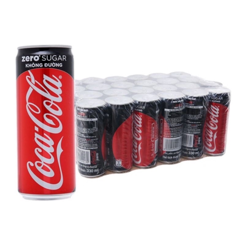 Coca cola zero 330ml 24 lon hot sale