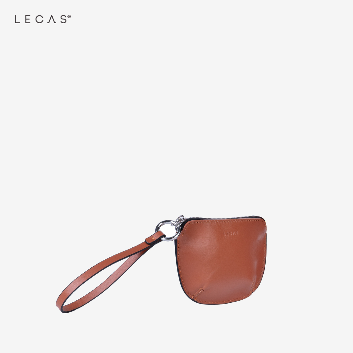 Ví móc chìa khóa da thật lecas mini poko