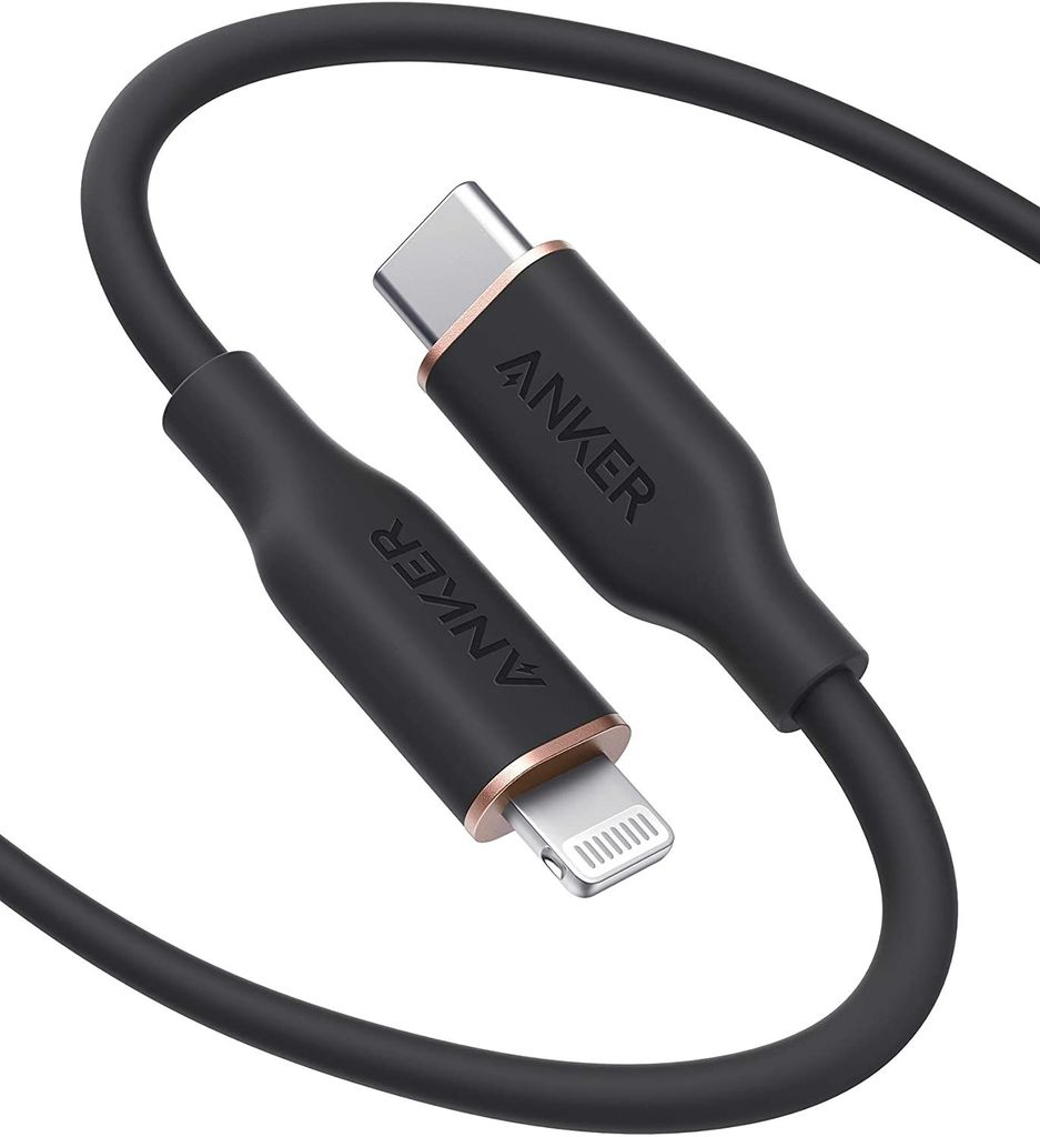 Cáp anker powerline iii flow usb-c to lightning, 0.9m - a8662