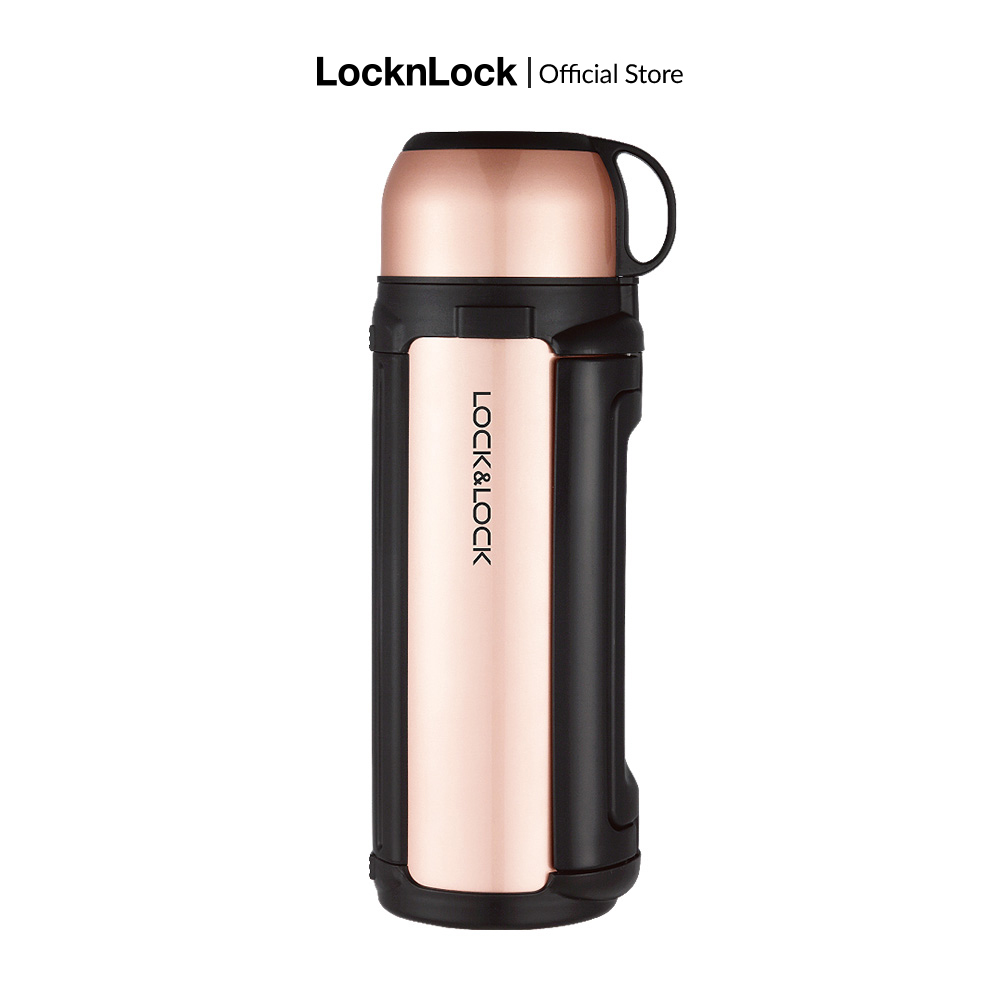 LHC1413PG - Bình giữ nhiệt Giant Vacuum Hot Tank nhãn hiệu Lock&Lock 1.8L màu hồng ánh vàng - Pink Gold