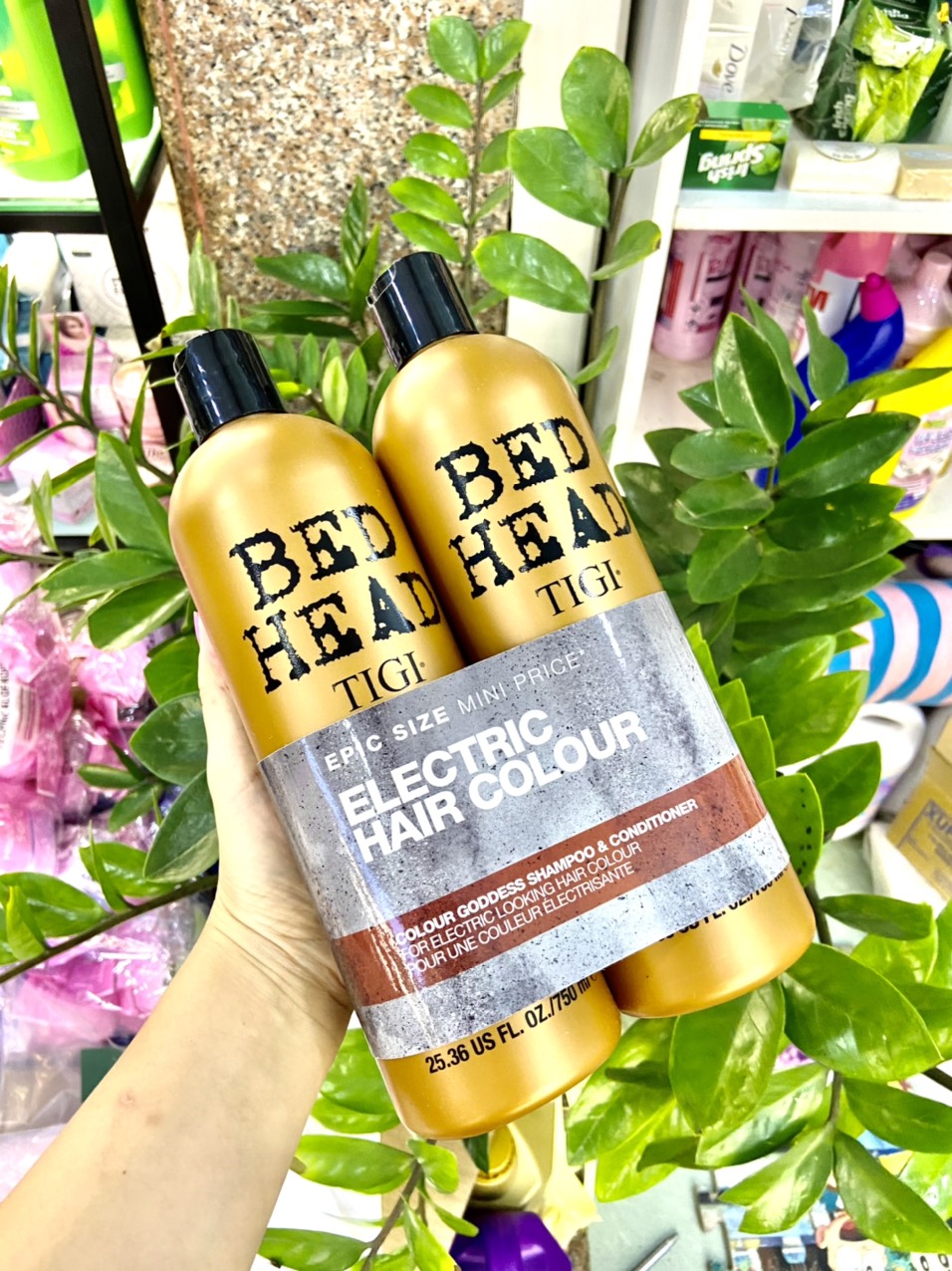 [HCM]BỘ DẦU GỘI XẢ TIGI CHO TÓC NHUỘM TIGI BED HEAD COLOUR GODDESS 750ML GIÚP TOC GIỮ MÀU LÂU PHAI MÀU