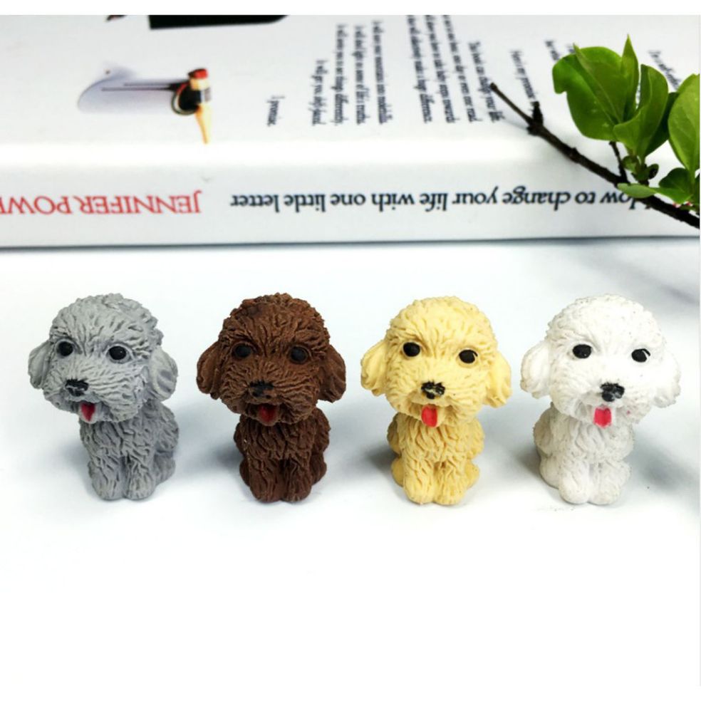 Set 2 cục tẩy hình chú cún con siêu dễ thương