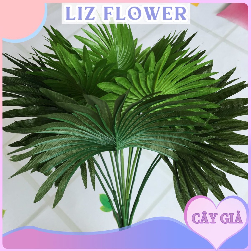 Cây cọ giả cây giả trang trí siêu đẹp