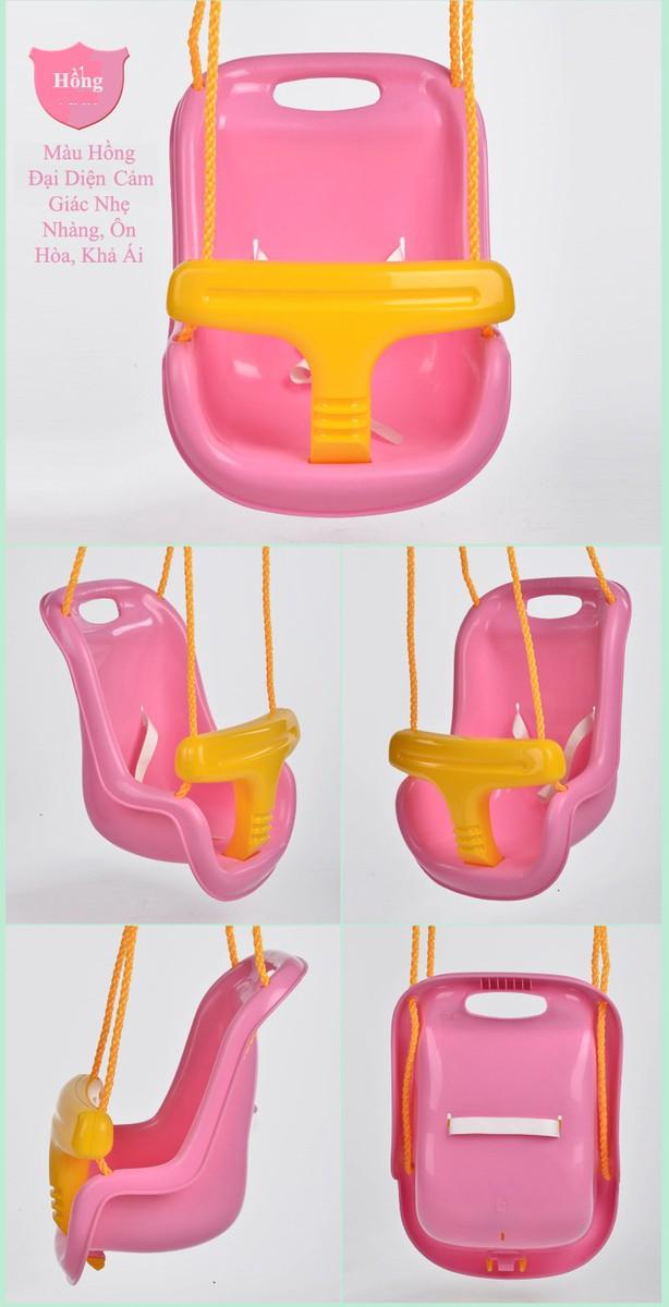 Ghế ngồi xích đu bằng nhựa dành cho bé