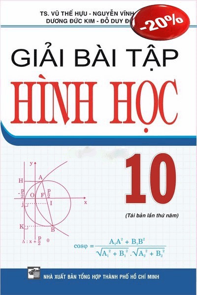 Giải bài tập hình học lớp 10 - chương trình chuẩn