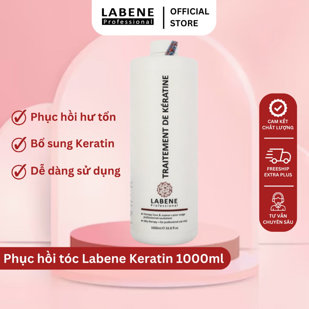 🌾best seller🎋phục hồi tóc hư tổn labene karatin 1000ml