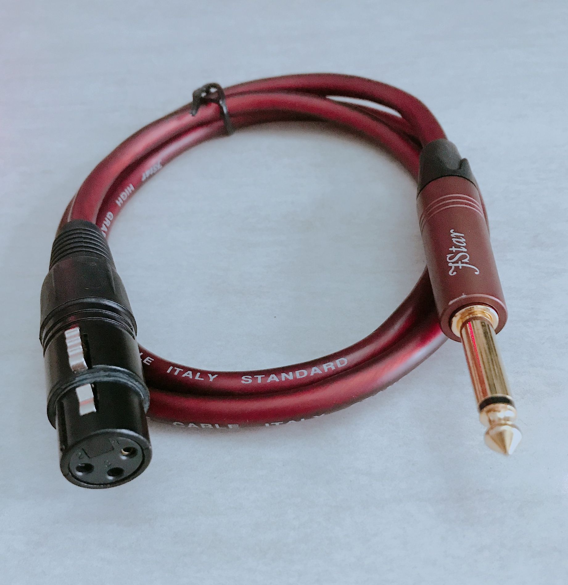 Dây cắm micro đầu 6.5ly - 1 đầu jack canon 1 đầu jack 6.5ly / dây canon xlr cho micro thu âm jack 6.5mm