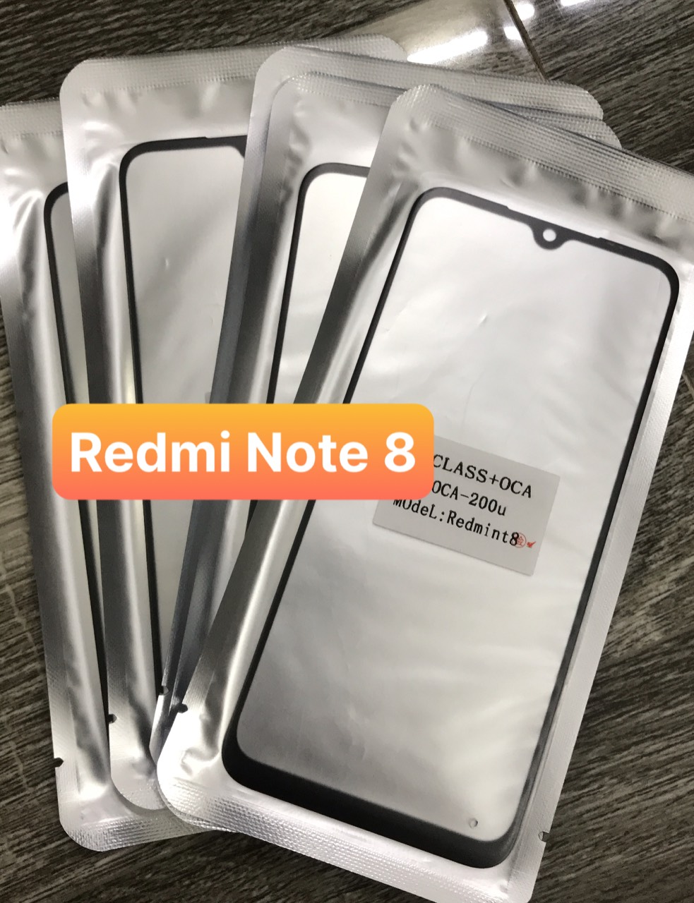 Kính ép liền keo Xiaomi Redmi Note 8