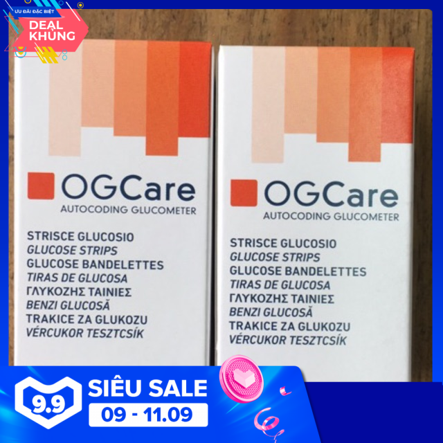 Que thử đường huyết ogcare - hàng chính hãng - date xa