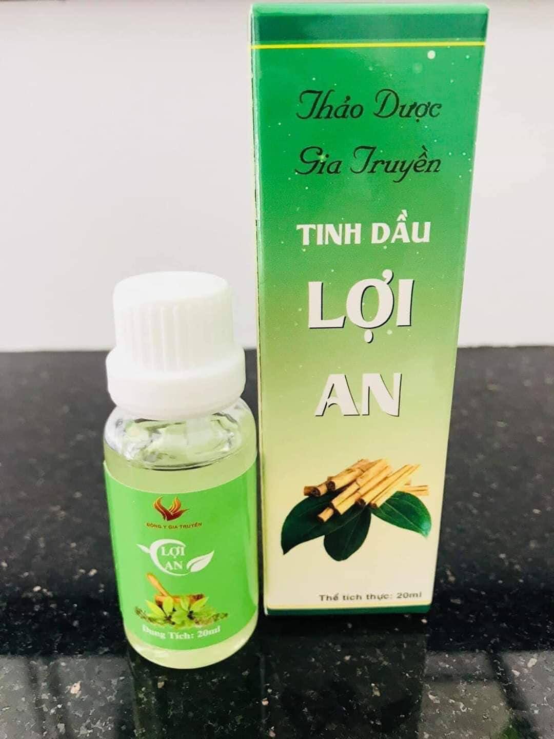 Tinh Dầu Lợi An chuyên khò khè,ngạt mũi ,sổ mũi và ho đờm .