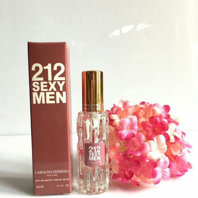 Nước hoa nam mini 20ml cao cấp 6d trọn bộ dạng chai vòi xịt