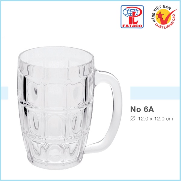 Combo 6 Ly Uống Bia Nhựa Trong Acrylic Cao Cấp Fataco Việt Nam