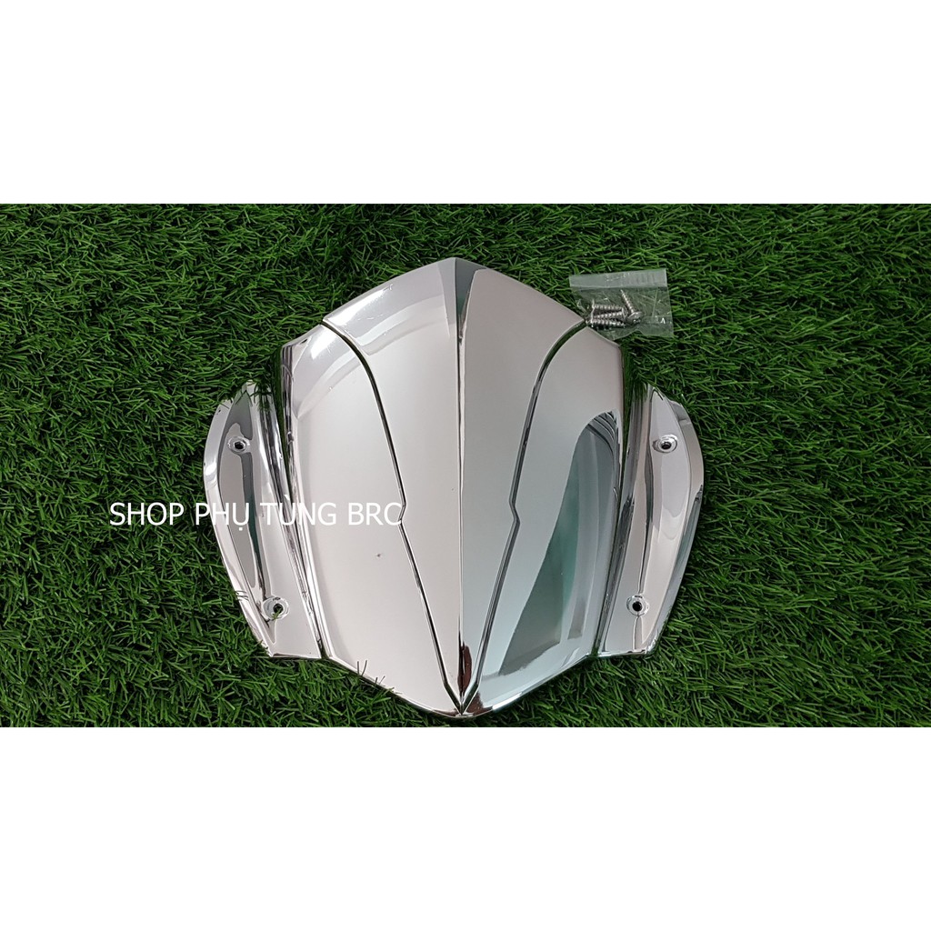 Mão chắn gió mạ crom xe sh 2020.