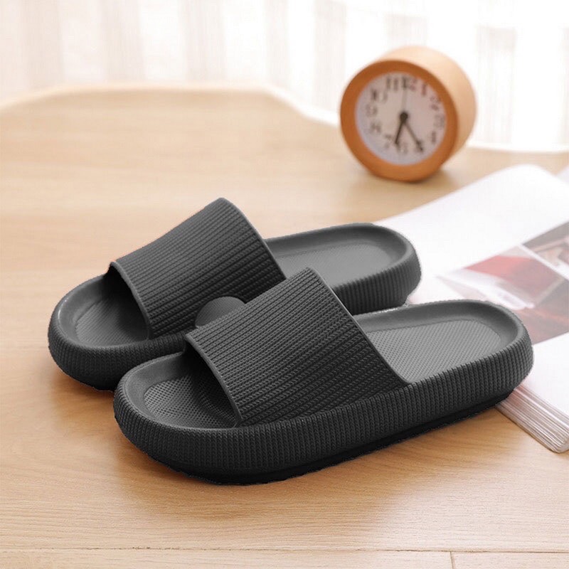 Dép Thông Hơi Bánh Mì Đế 4 cm Siêu Nhẹ Chống Trượt ,Nam , Nữ DK334