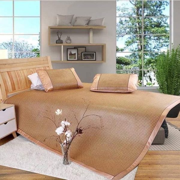 ( 1.8 m x 2m ) Chiếu Muji cao cấp Loại 1- sử dụng 2 mặt mây và lụa.Chiếu điều hòa Muji.Chiếu mây cao cấp MUJI giá rẻ.