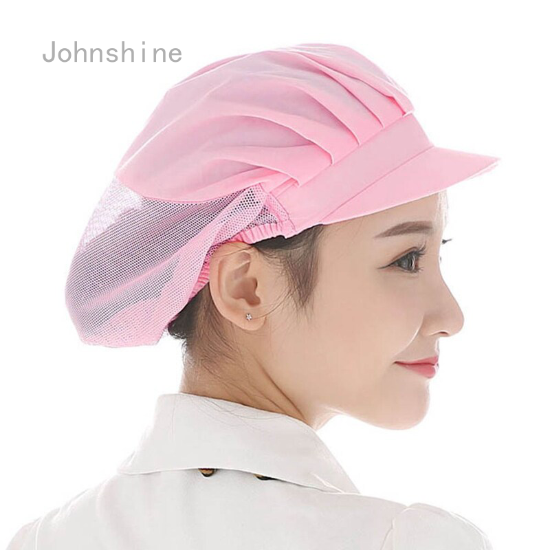 Chef Hat Kitchen Cooking Chef Cap Food Service Hair Nets - 8