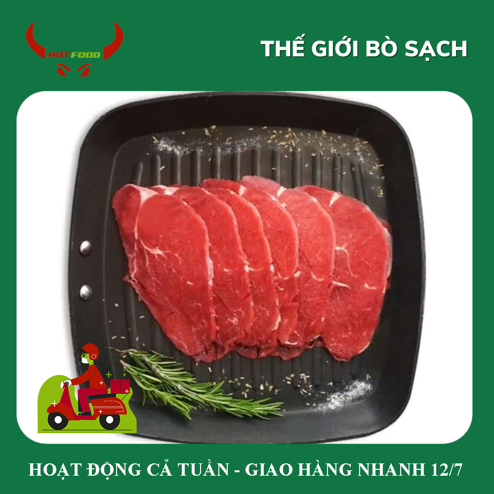 Tenderloin úc angus - thăn nội bò úc angus - nhúng lẩu 500gr - giao nhanh hcm