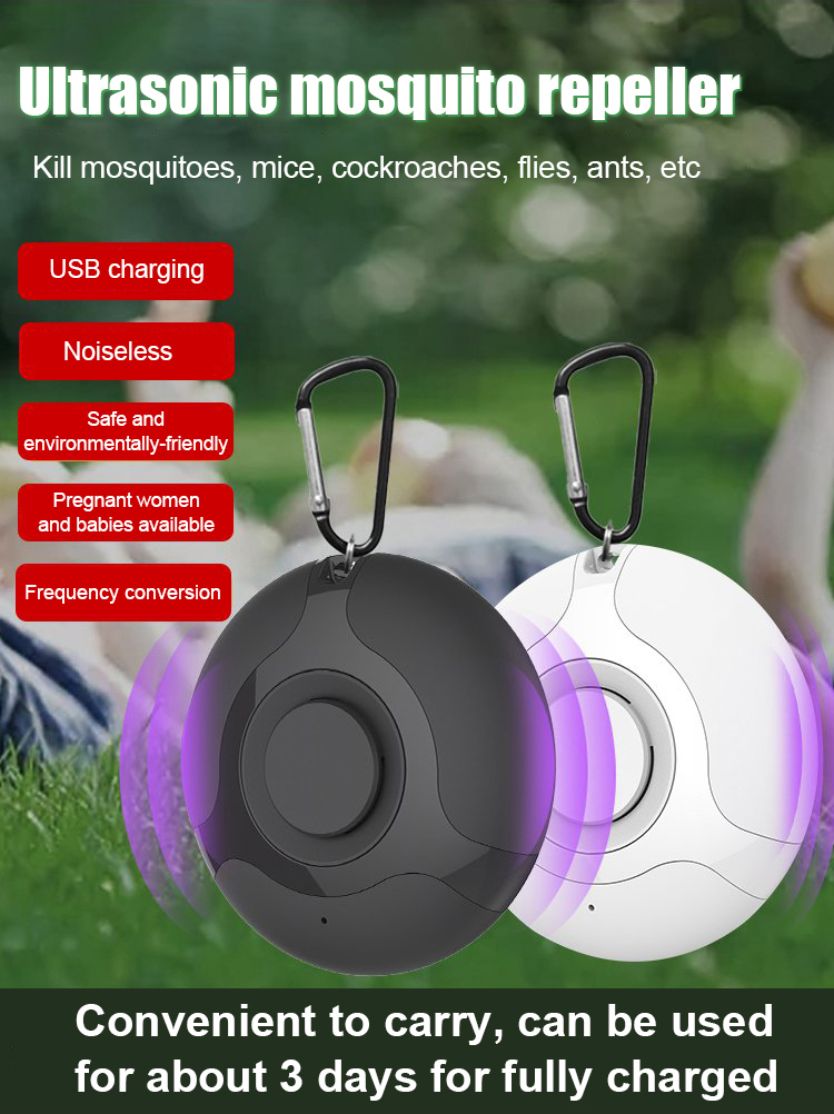 Portable Ultrasonic Mosquito Repeller Electronic Repeller