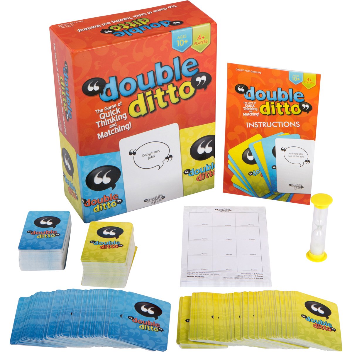 Board game thẻ bài tiếng anh double ditto trò chơi nhóm vui nhộn quà tặng độc đáo cho bạn bè ideashop.vn