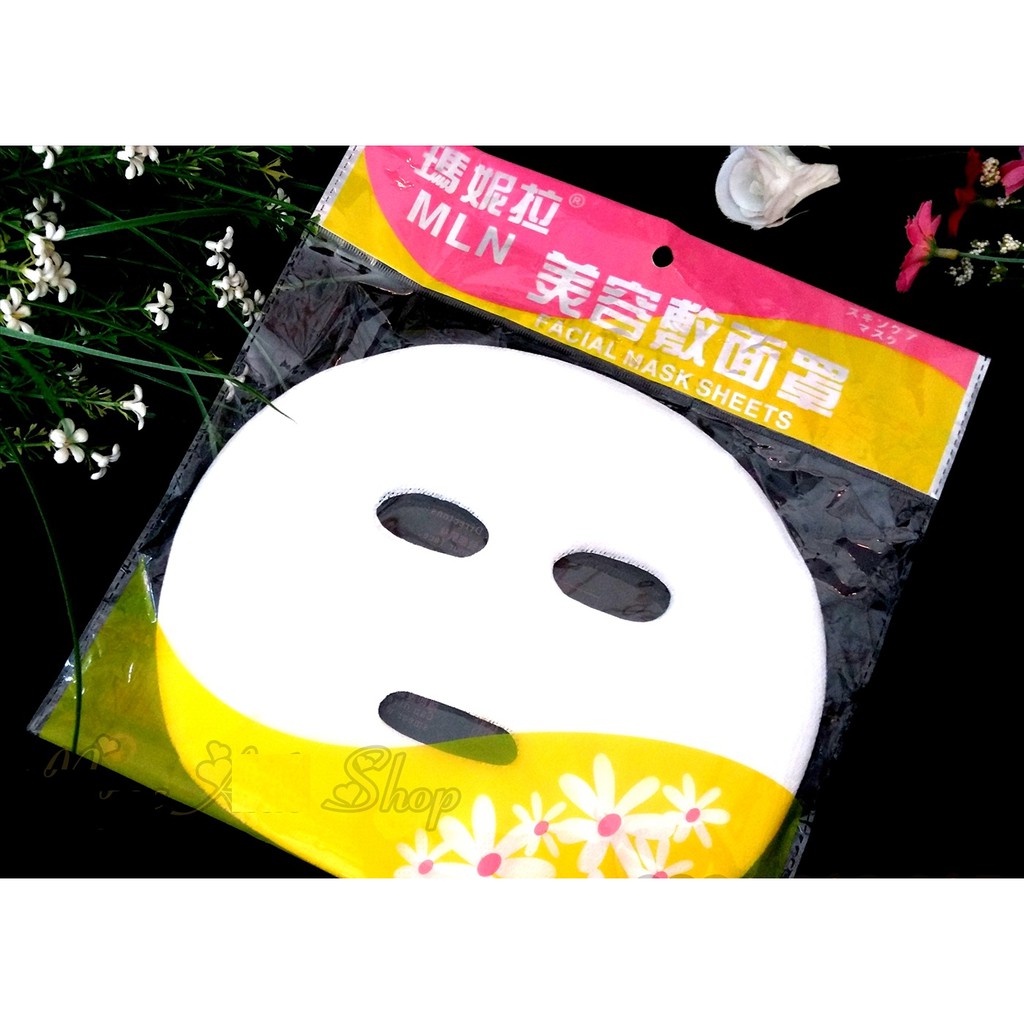 Bịch mặt nạ giấy khô 100 miếng