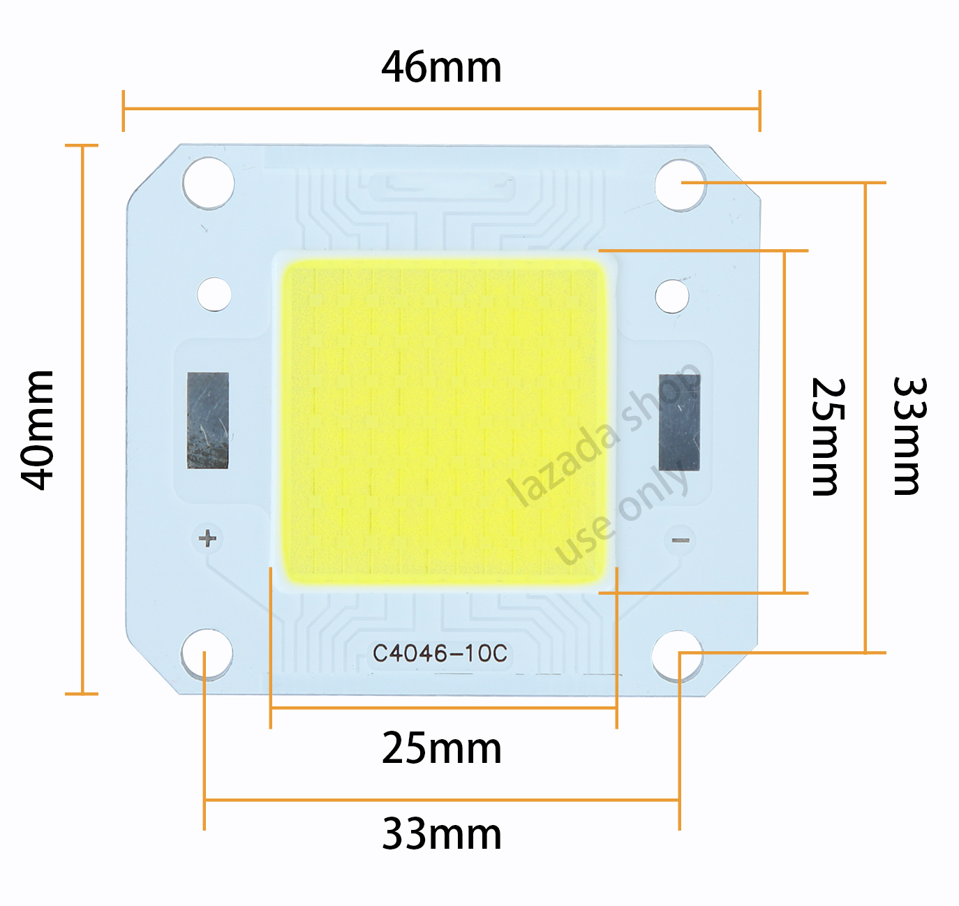 Chip led nhà xưởng 100w