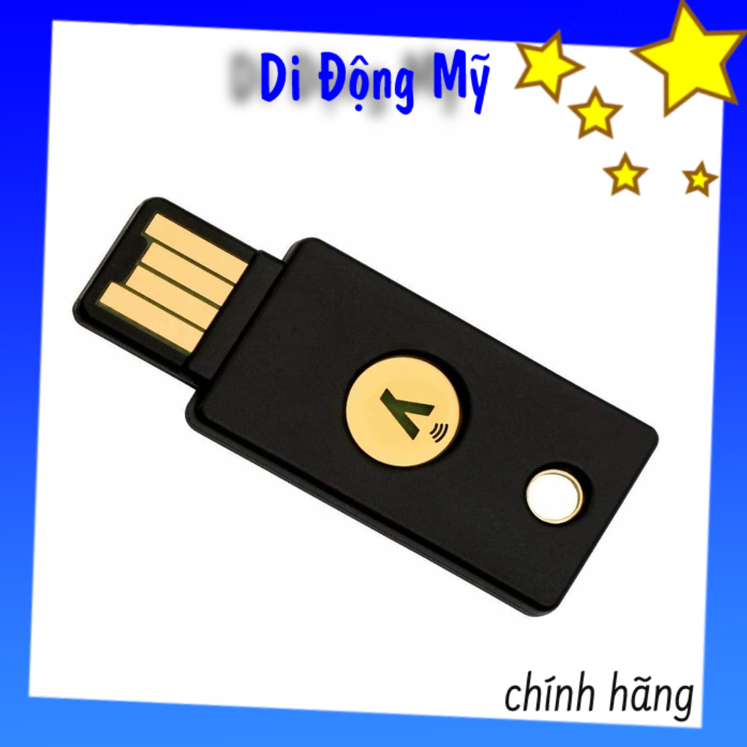 Yubikey 5 NFC - Thiết bị xác thực , khóa bảo vệ Yubikey 5 NFC ( cổng USB)