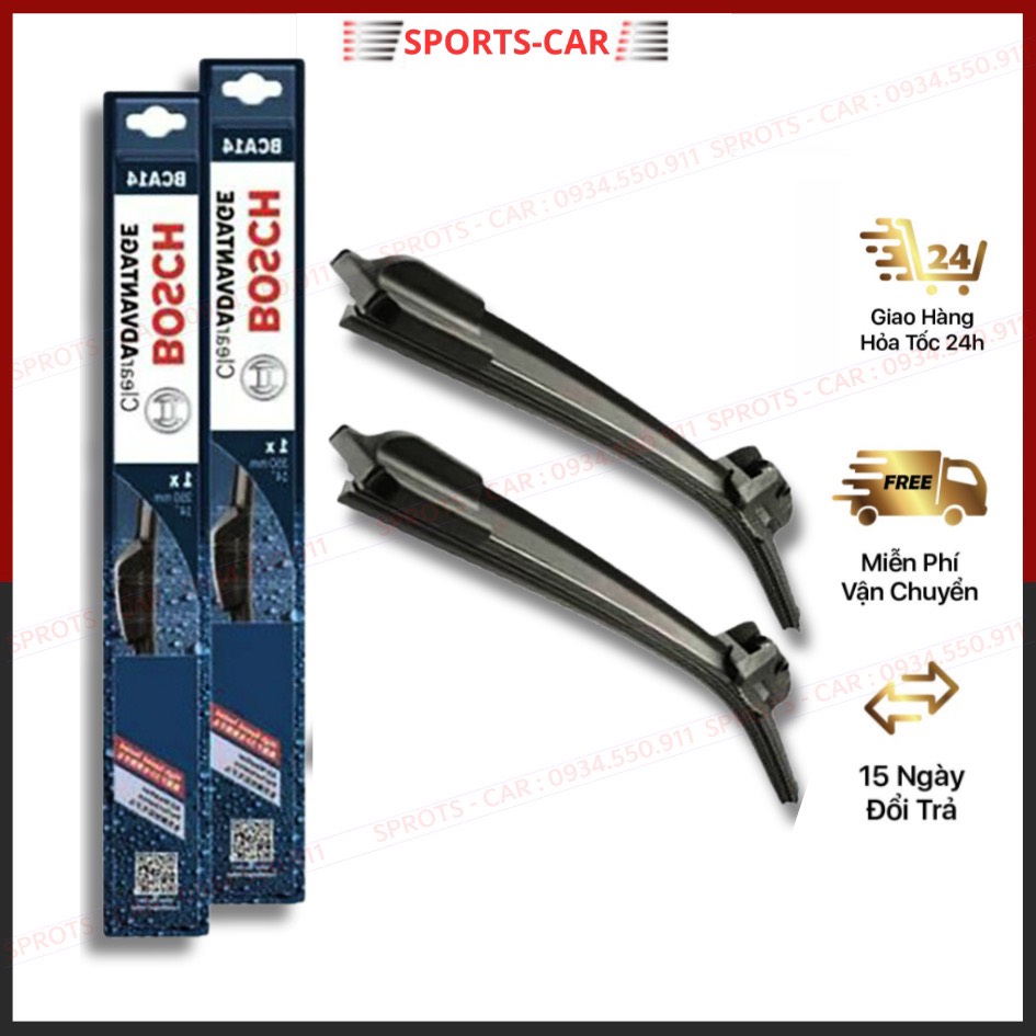 Gạt Mưa Xương Mềm Cho Tất cả các dòng xe - 1 Cần