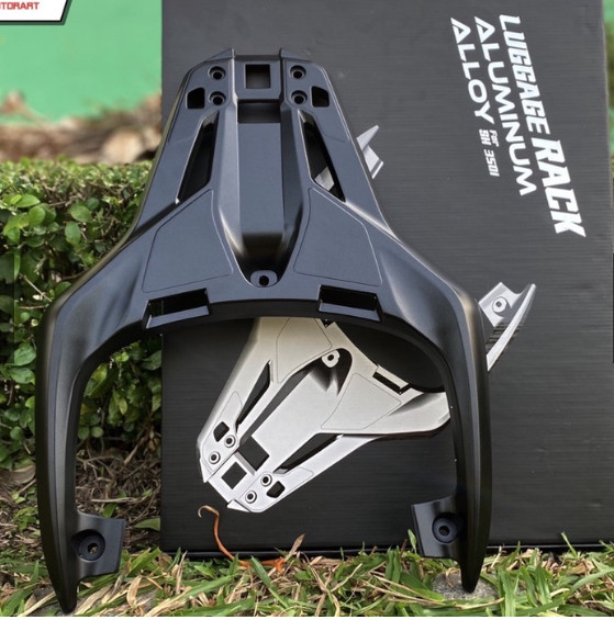 Cảng nhôm sh350, tay dắt nhôm sh 350i, tay xách nhôm sh 350, cảng sau sh350 chính hãng nhôm nguyên khối