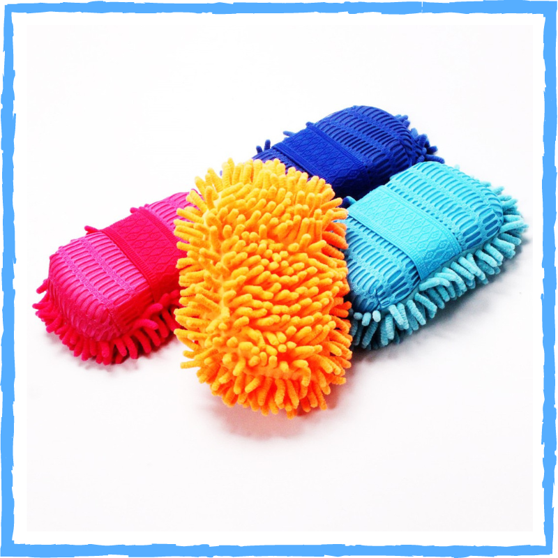 Miếng san hô rửa xe Microfiber siêu mịn tiện dụng