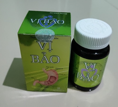 Vị bảo Kingpharm- Viêm loét dạ dày, nhiễm HP - chai 30 viên