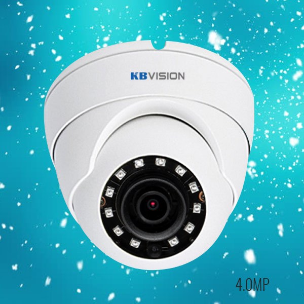 Camera dome hdcvi kbvsion kx-2k12c hồng ngoại 4.0 megapixel - hàng chính hãng