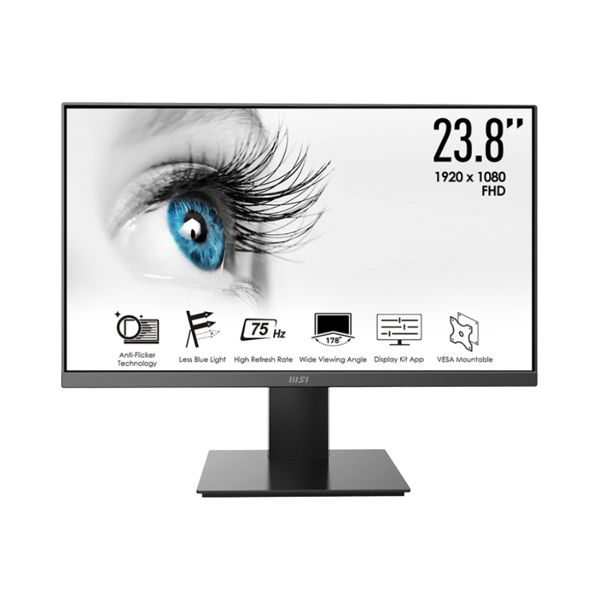 Màn hình msi pro mp241x mp223 21.5 inch adaptivesync - displaykit - hàng chính hãng