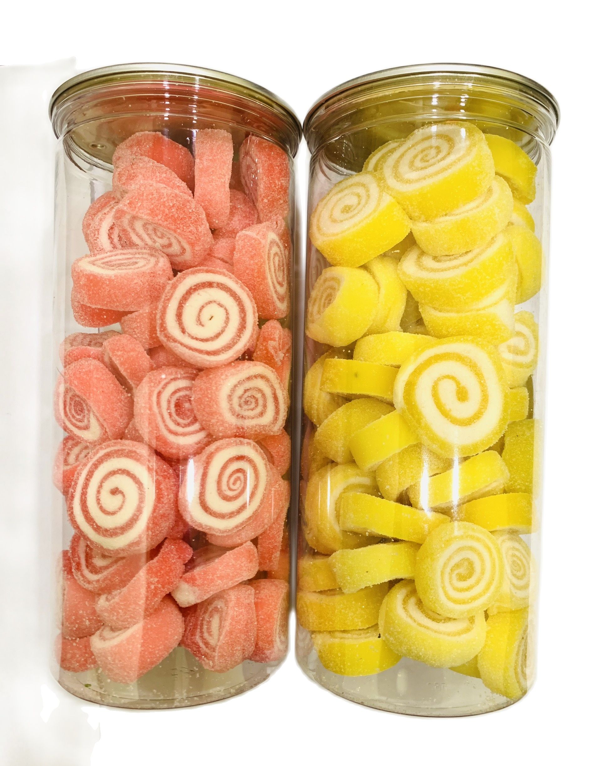 5OOgr[Lon Pet] Kẹo Dẻo Xoắn Khoanh Sắc Màu