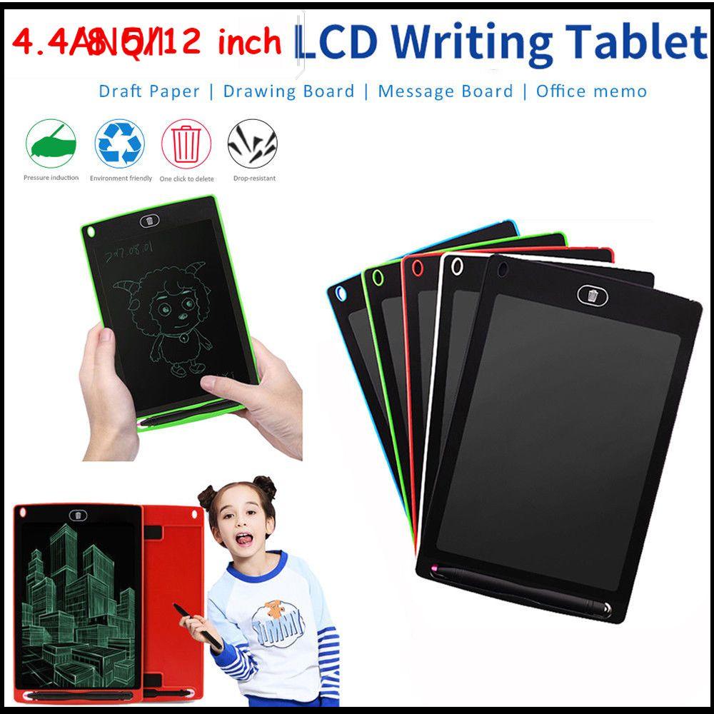 Anqii 4.4/8.5/12 inch quà cho trẻ em lcd giáo dục sớm điện tử bảng vẽ viết máy tính bảng wordpad sketchpad