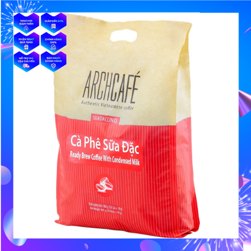 Cà phê sữa đặc Archcafe thơm ngon túi 1kg 50 gói*18g