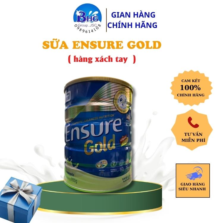 Sữa Bột Ensure Gold 850g (hàng xách tay Thái Lan)