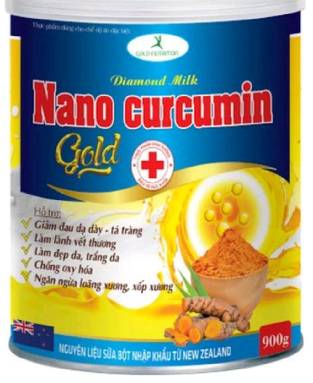 Sữa nghệ nano curcumim gold. hsd 2026