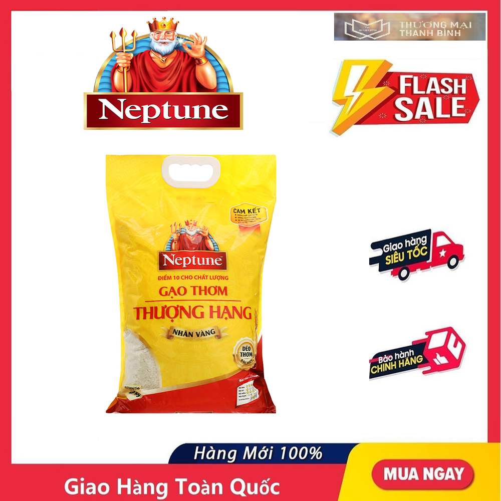 Gạo thơm thượng hạng neptune - 5kg