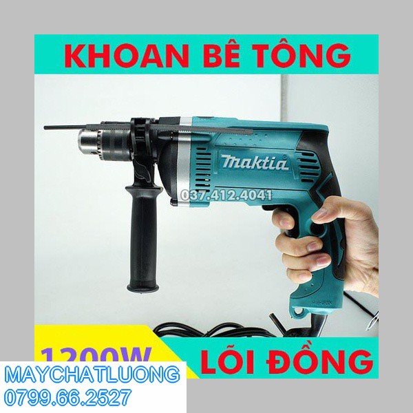 Máy khoan makta hp1630 đầu kẹp 13mm