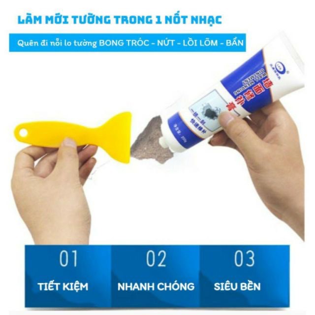 Sơn Keo vá tường thần thánh