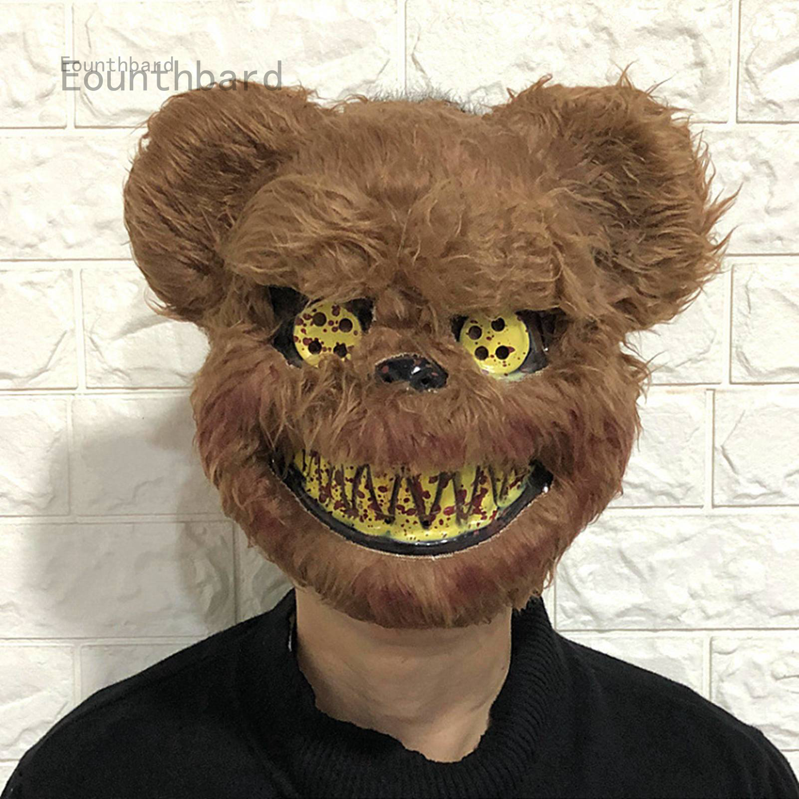 Mặt nạ đáng sợ eounthbard-mặt nạ chú thỏ đáng sợ halloween-mặt nạ chú thỏ sát thủ-mặt nạ ma quái-trang phục halloween
