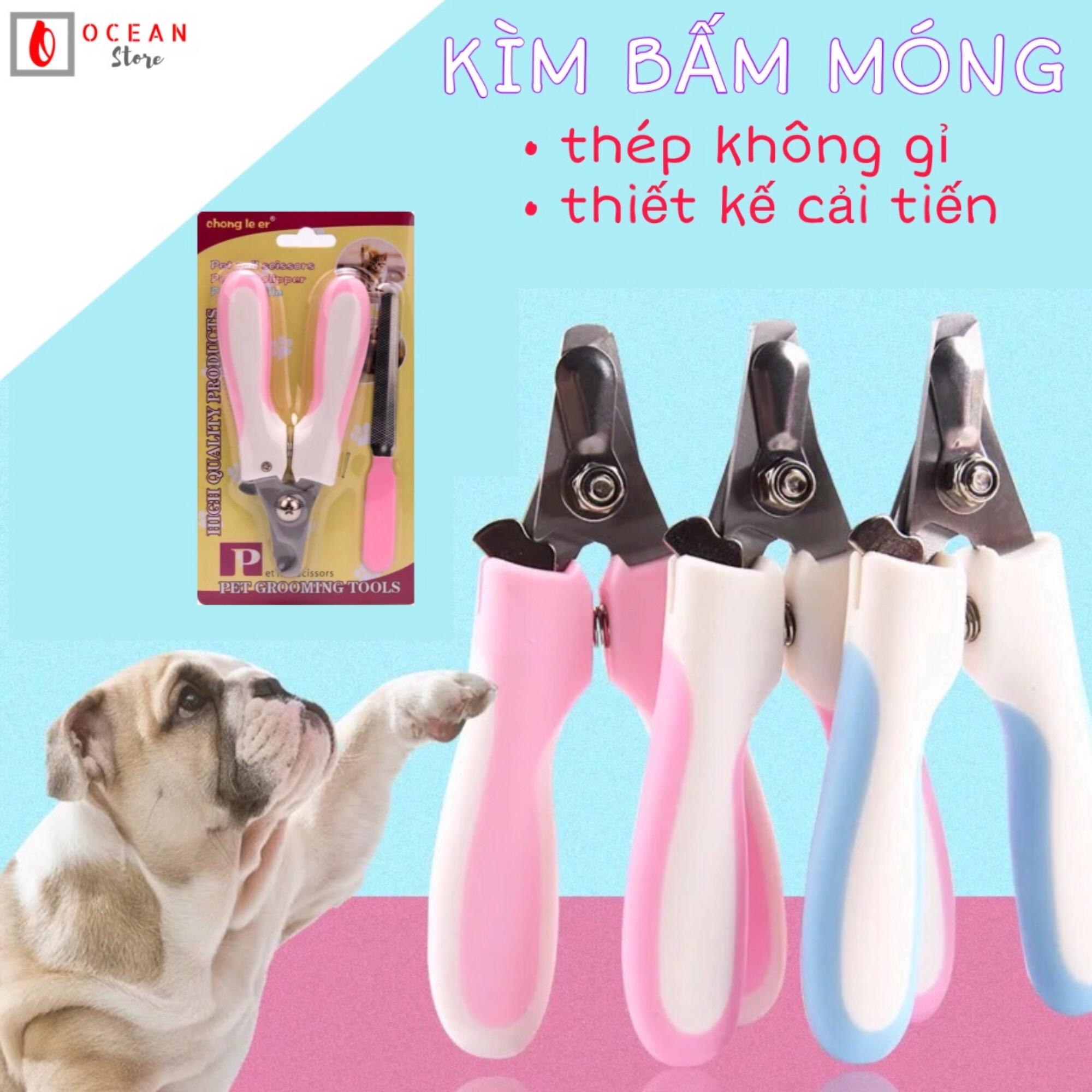 Bộ kìm bấm và giũa móng chân cho chó mèo size lớn - phụ kiện thú cưng kìm 02