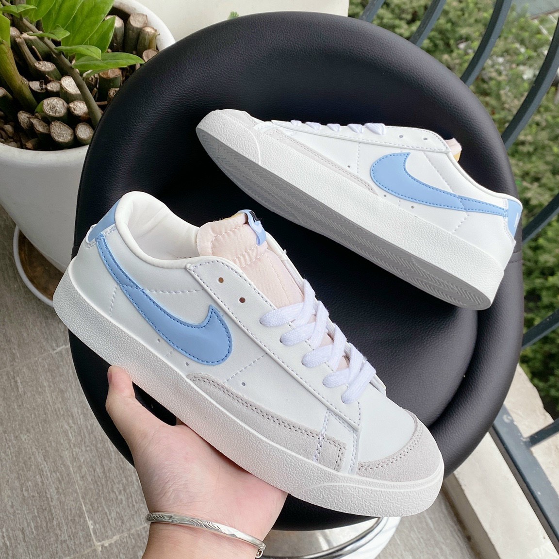 Giày thể thao Da cao cấp, giày sneaker Low