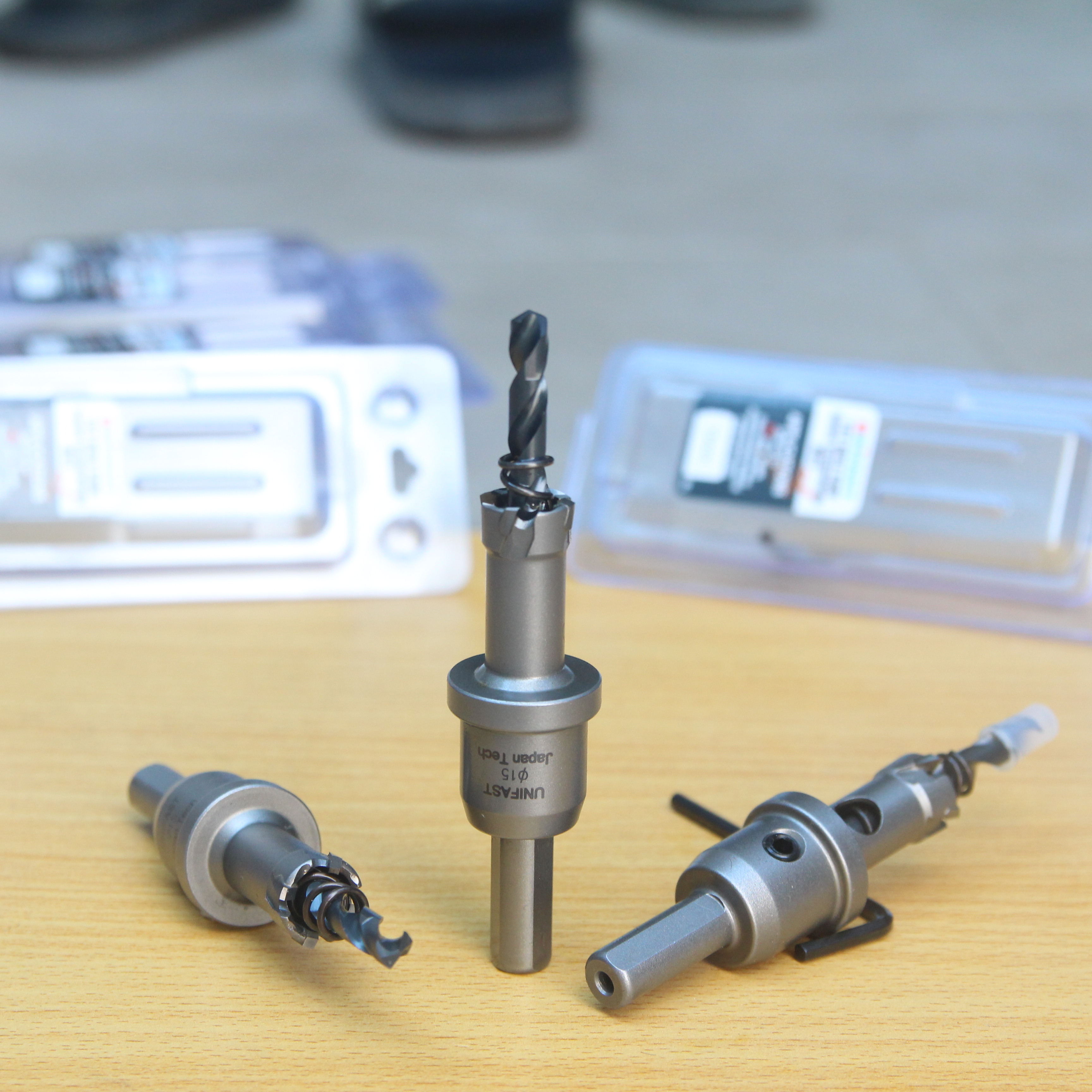 Mũi khoét sắt thép inox tốt Unifast 14mm / 15mm / 16mm / 17mm / 18mm