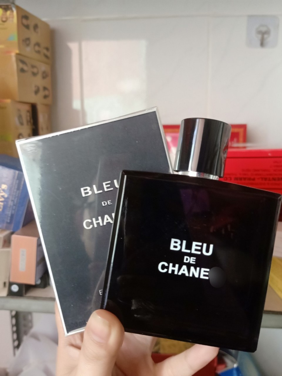 Nước Hoa Nam Blue Xanh Nắp Hít 100ml mạnh mẽ , lưu hương lâu