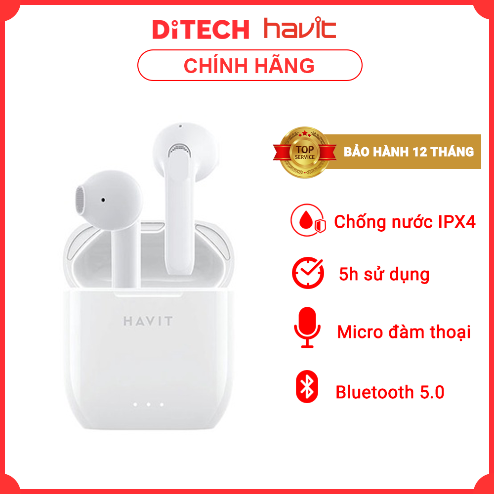 Tai nghe true wireless havit tw948