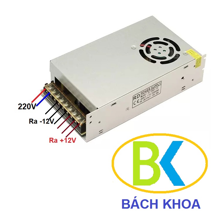 Nguồn tổng 12v 20a, 15a, 10a dùng cho bơm mini 12v, nguồn đèn led, nguồn camera