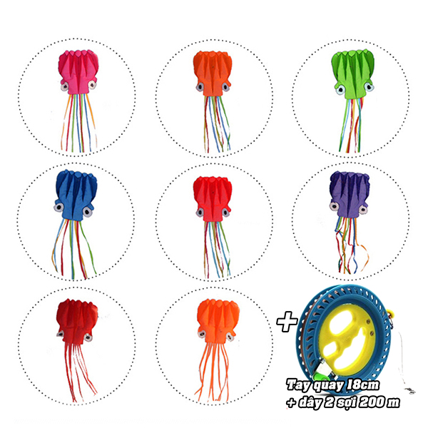 DIỀU KHÍ ĐỘNG HỌC BẠCH TUỘC LÁ 5M5